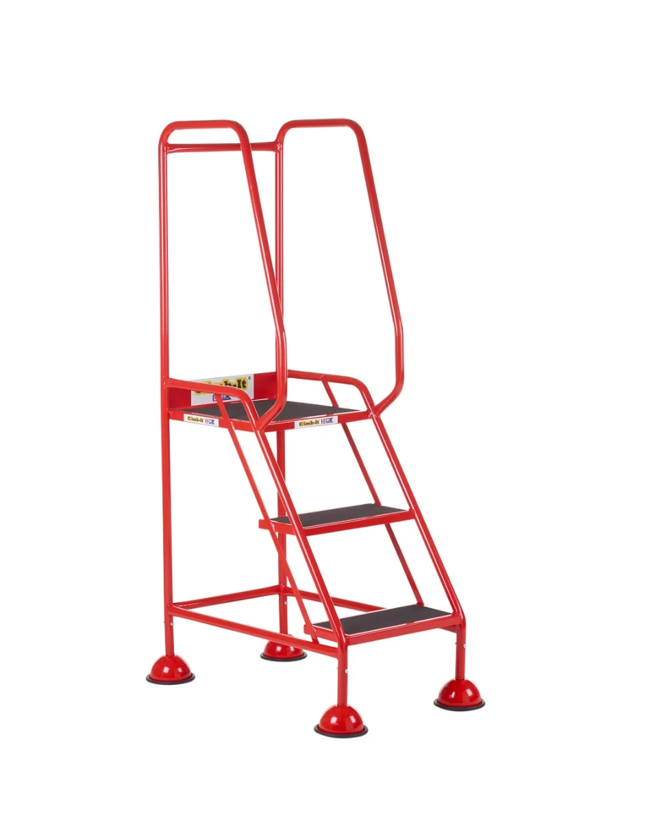 Climb-It UK Domed Feet Steps - Red - Image 2