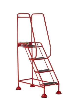 Climb-It UK Domed Feet Steps - Red - AAD04SRD
