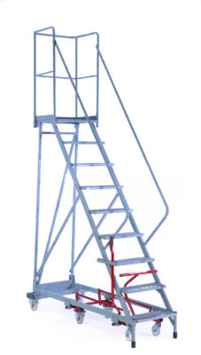 Fort Easy Steer Mobile Steps - 54 degree incline