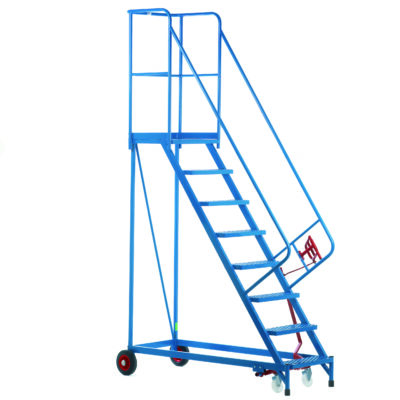 Fort Heavy Duty Vantage Mobile Steps with Steel Treads