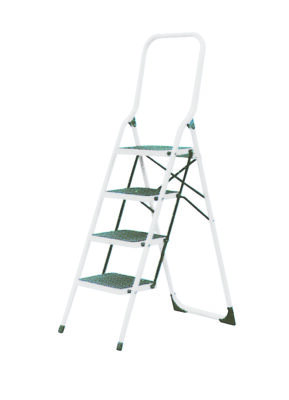 Folding Steps with High Back