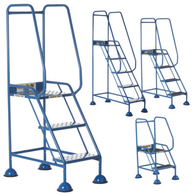 Climb-It UK Domed Feet Steps - Express Delivery - Blue